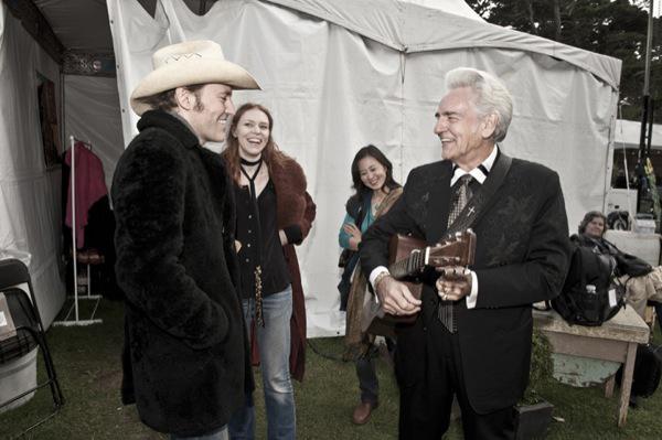 With Del McCoury